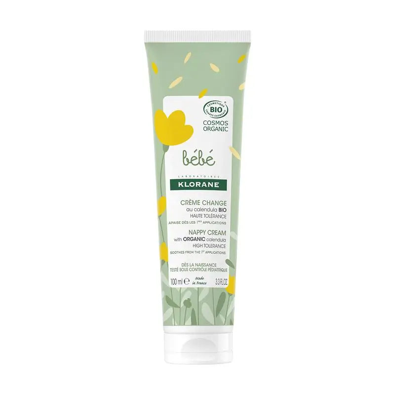 Klorane Certified Organic Calendula Windelcreme - Windelwechsel - Baby , 100 ml