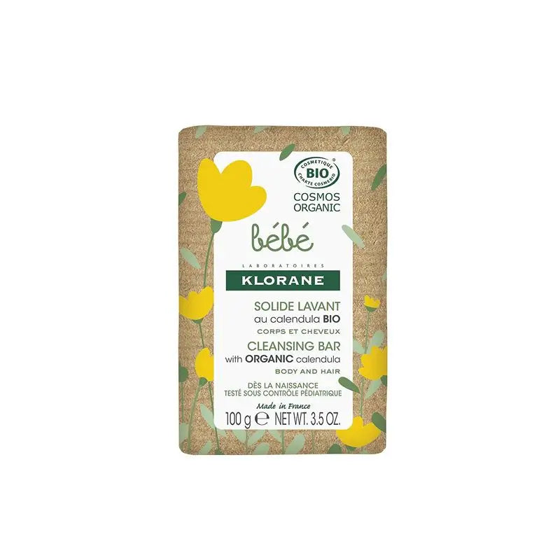 Klorane Certified Organic Calendula Body & Hair Cleanser - Körper & Haar - Baby , 100 gr