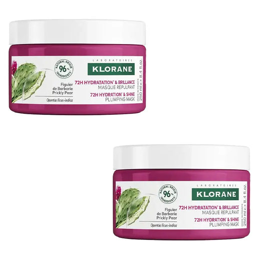 Klorane Barbaria Feige Maske, 2X250 Ml