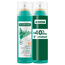 Klorane Natural Brennnessel Trockenshampoo Packung Fettiges Braunes Haar 2x150ml 40% RABATT