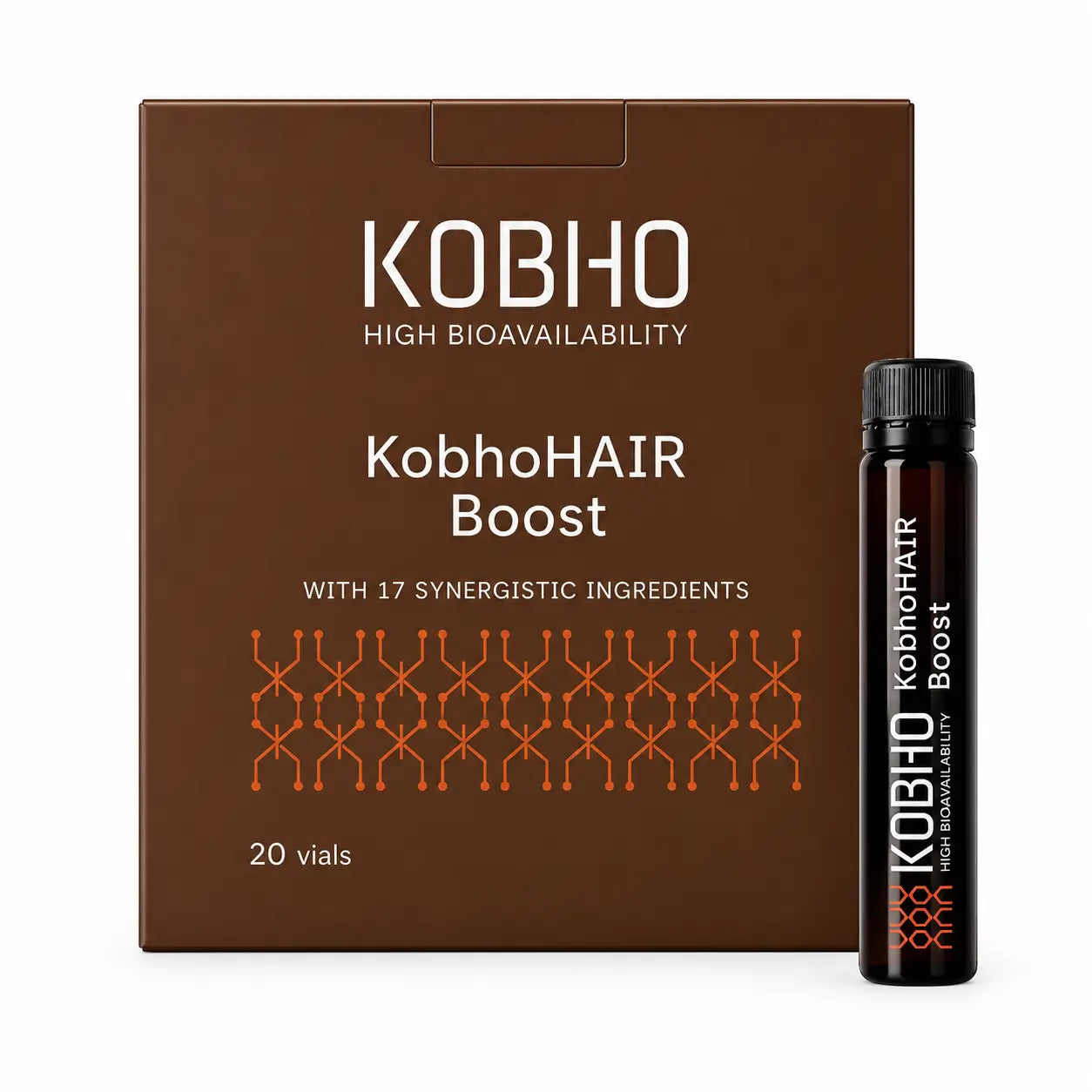 Kobho Hair Boost, 20 Ampullen