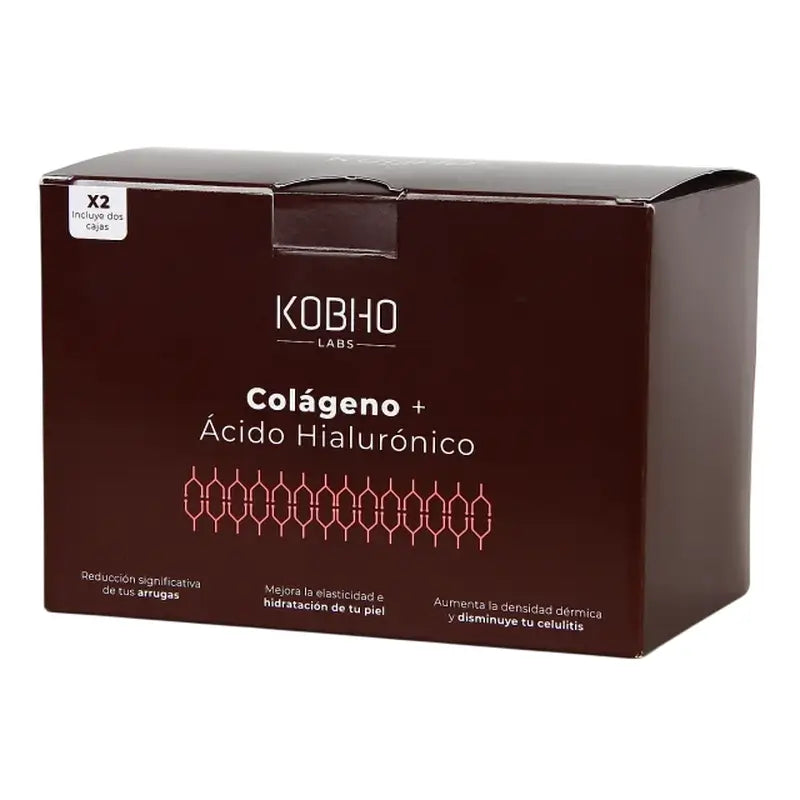Kobho Labs Kollagen + Hyaluronsäure Duplo