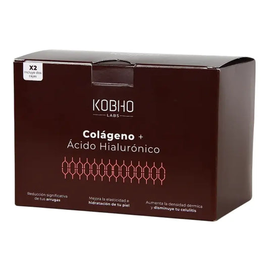 Kobho Labs Kollagen + Hyaluronsäure Duplo