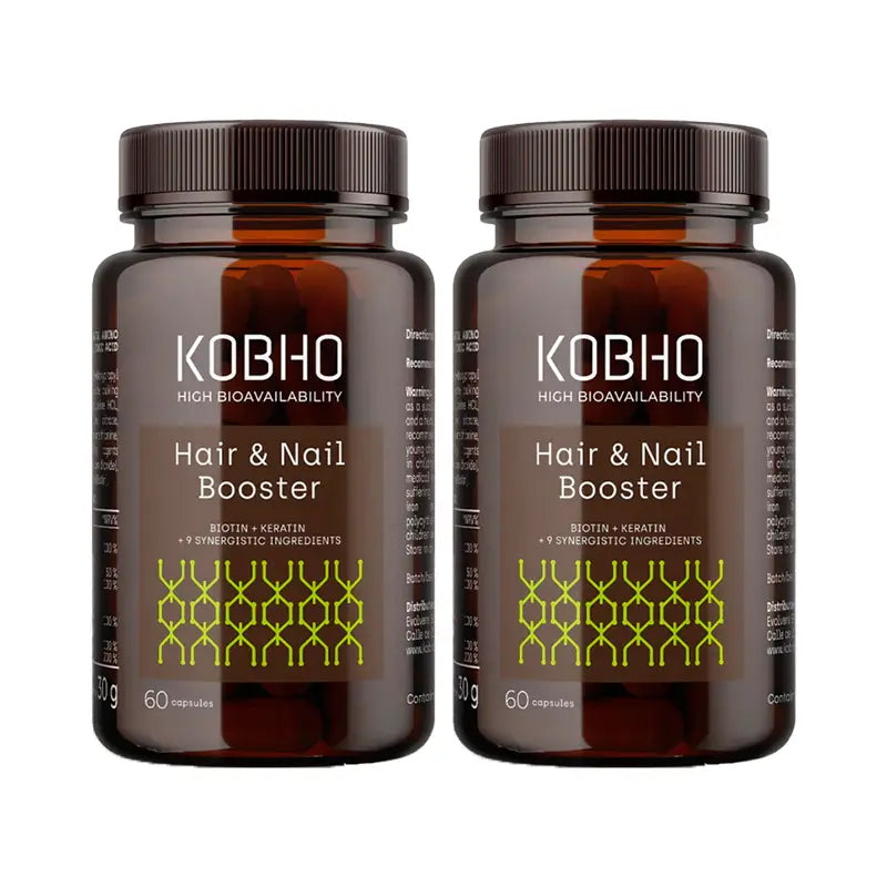 Kobho Labs Duplo Supplement Biotin + Keratin, 2 x 3 x 60 Kapseln