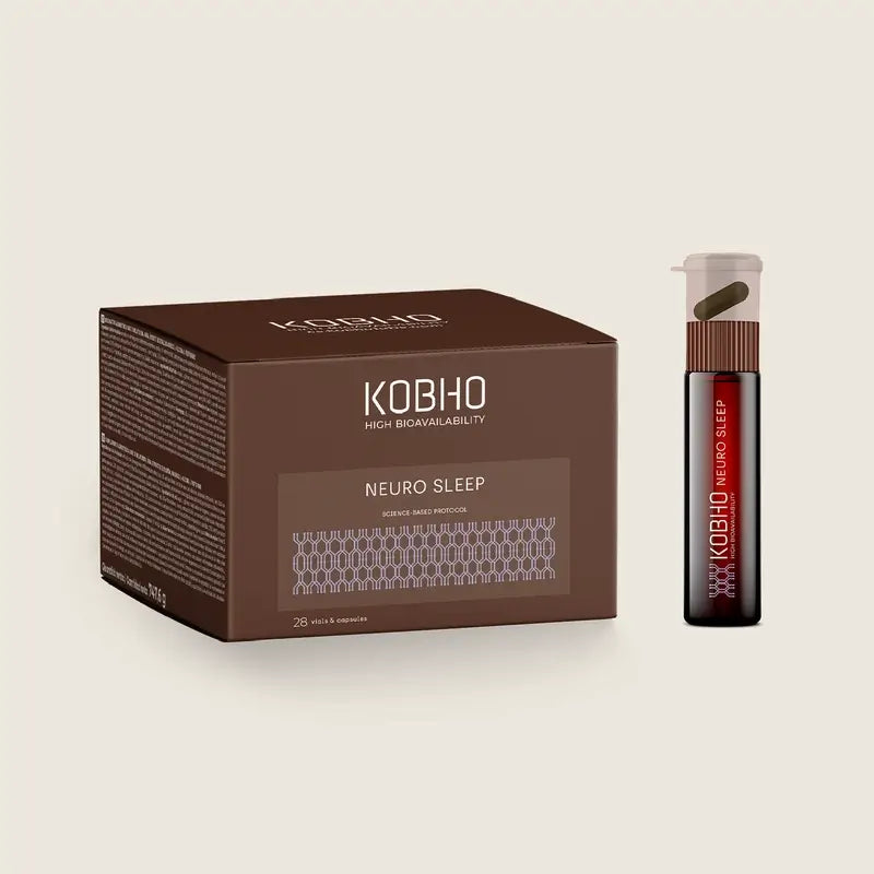 Kobho Labs Neuro Sleep , 28 Fläschchen und Kapseln