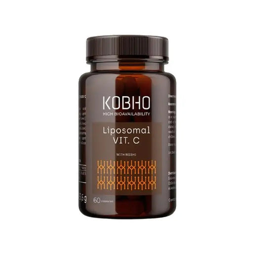 Kobho Labs Liposomale Vitamin C Ergänzung + Reishi, 60 Kapseln