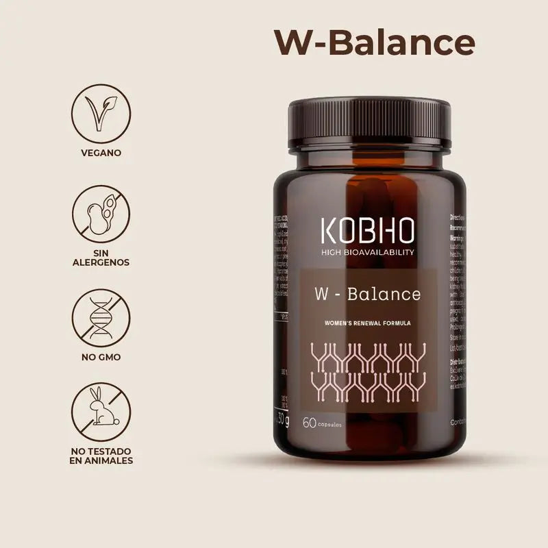 Kobho Labs W- Balance Supplement, 60 Kapseln
