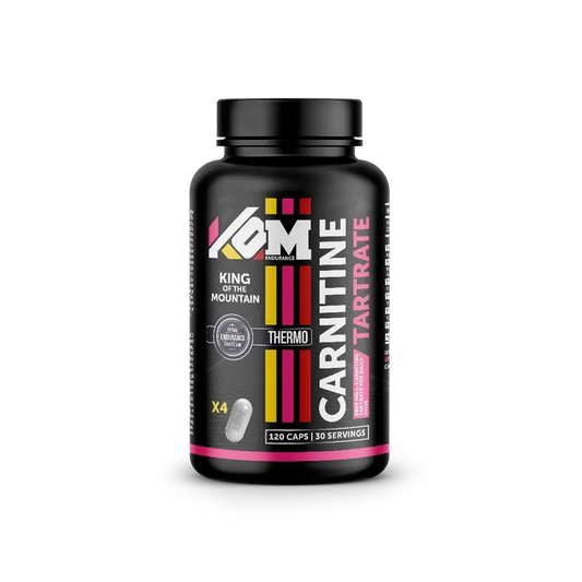 Kom Endurance Carnitin Sportnahrung, Flasche mit 120 Carnitin-Kapseln