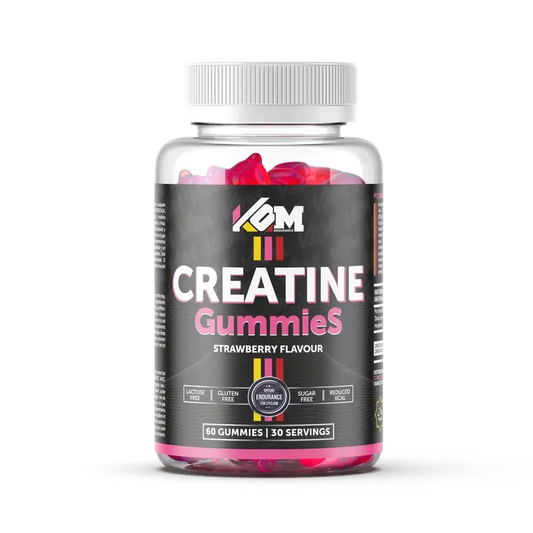Kom Endurance Creatine Sports Nutrition , 60 Kreatin-Gummis mit Erdbeergeschmack