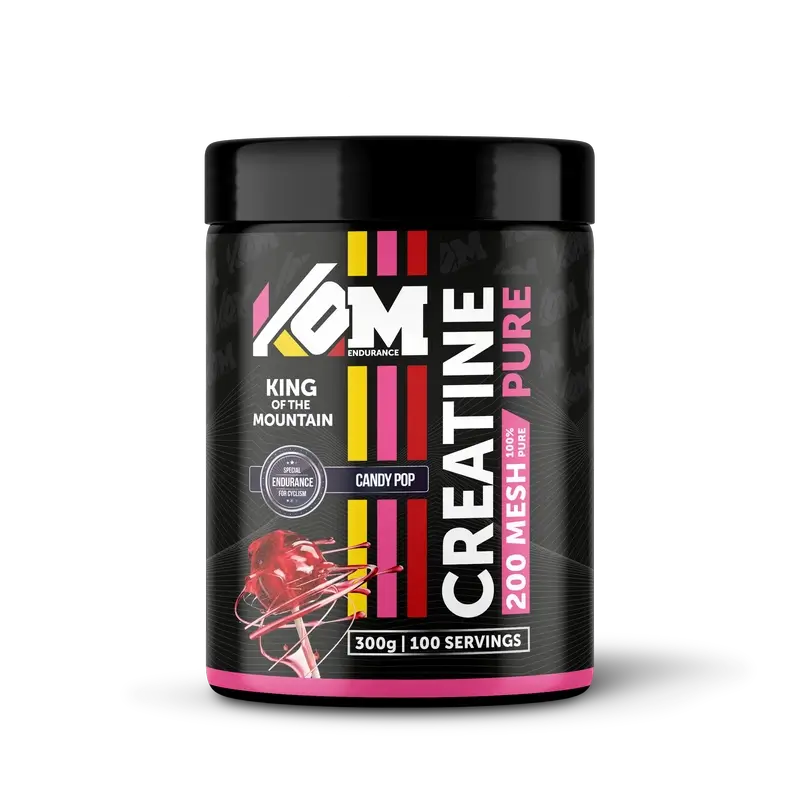 Kom Endurance Creatine Sports Nutrition, 300g Lutscher mit Kretinin-Geschmack