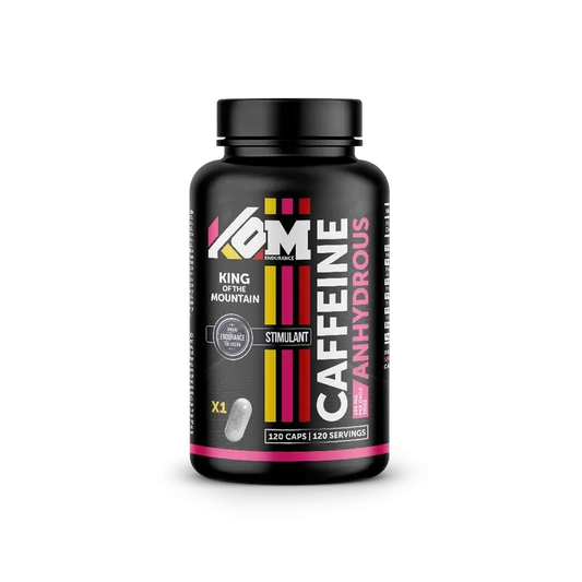 Kom Endurance Stimulation Sports Nutrition, Flasche mit 120 Kapseln Koffein
