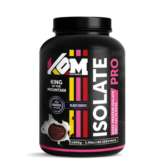 Kom Endurance Proteins Sports Nutrition , 1,8kg Topf mit Proteinisolat 1,8kg Oreo Geschmack