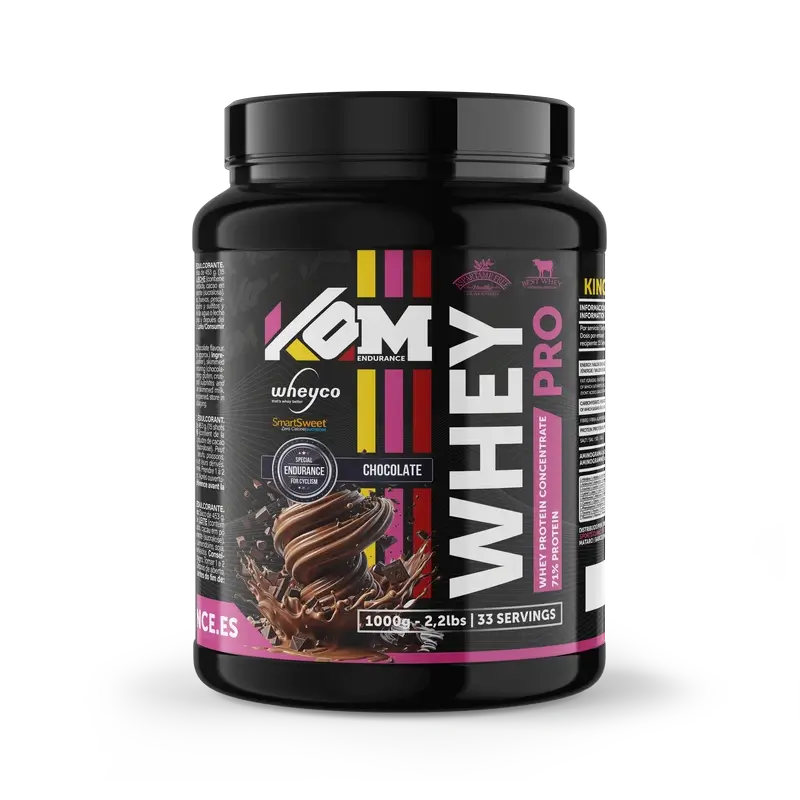 Kom Endurance Proteins Sports Nutrition , 1kg Molkenprotein-Dose mit Schokoladengeschmack