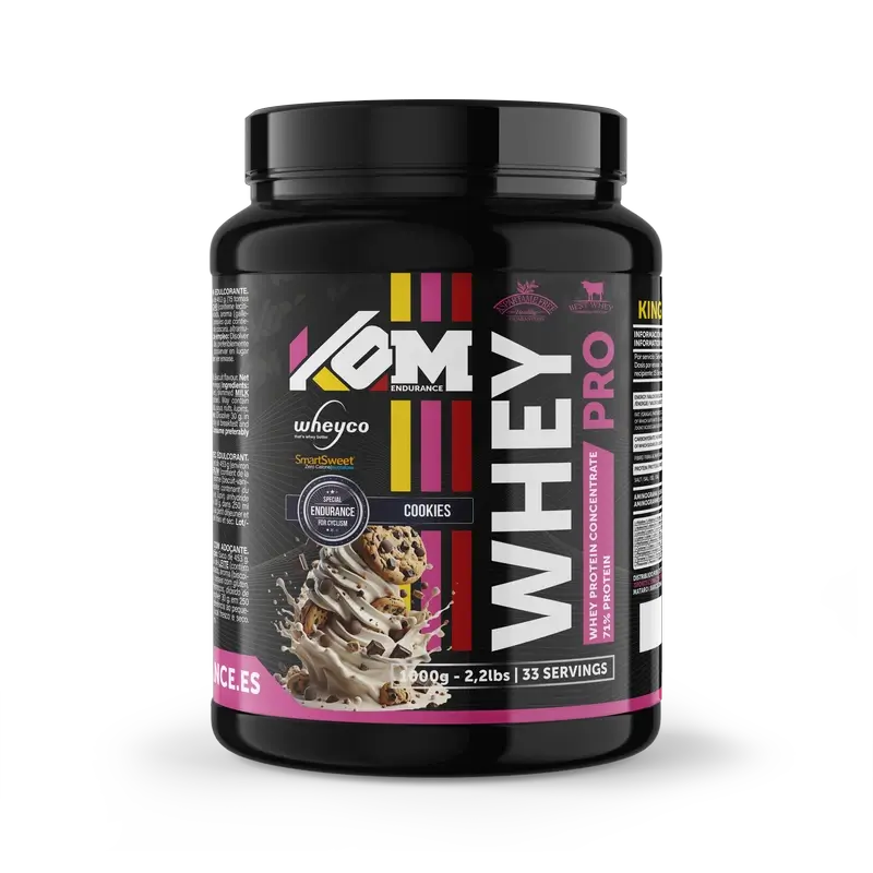 Kom Endurance Proteins Sports Nutrition , Molkenprotein 1kg Kanister Keksgeschmack