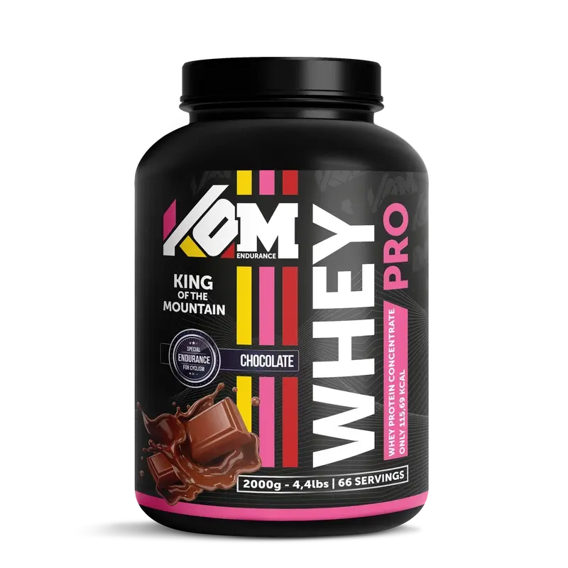 Kom Endurance Protein Sports Nutrition , Molkenprotein 2kg Dose mit Schokoladengeschmack