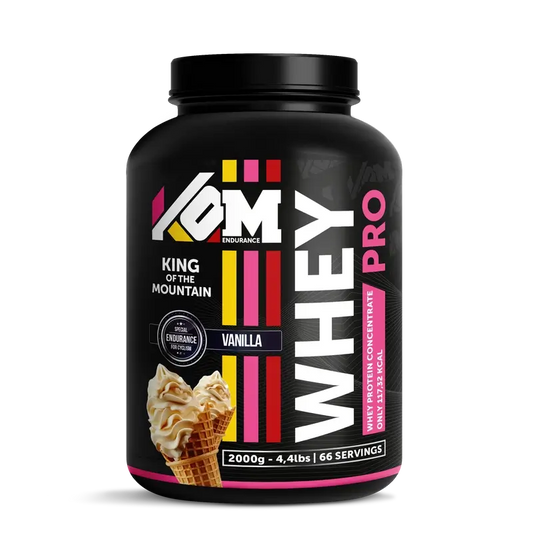 Kom Endurance Proteins Sports Nutrition , Molkenprotein 2kg Vanillegeschmack Dose