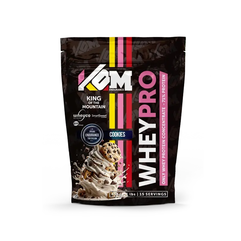 Kom Endurance Proteins Sports Nutrition , Molkenproteinbeutel 453 g Keksgeschmack