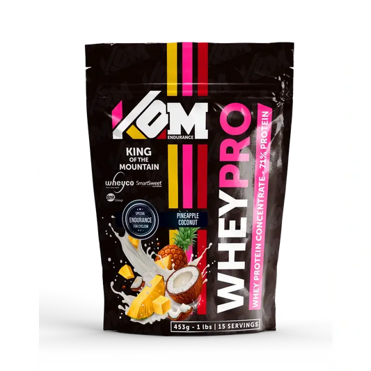 Kom Endurance Proteins Sports Nutrition , Molkenprotein-Sack 453 g Ananas-Kokos-Geschmack