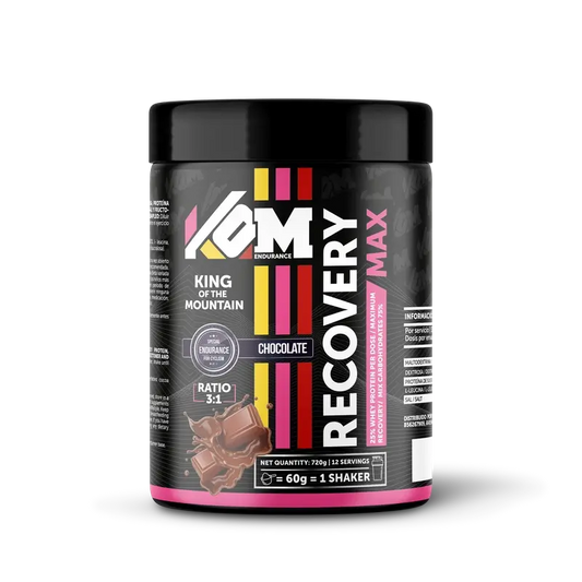 Kom Endurance Recuperator Sports Nutrition, 720g Dose mit Schokoladengeschmack