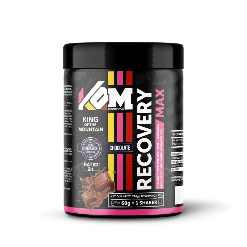 Kom Endurance Recuperator Sports Nutrition, 720g Dose mit Schokoladengeschmack