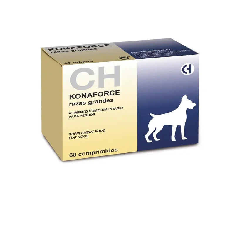 Chemical Konaforce für große Hunde, 60 Tabletten