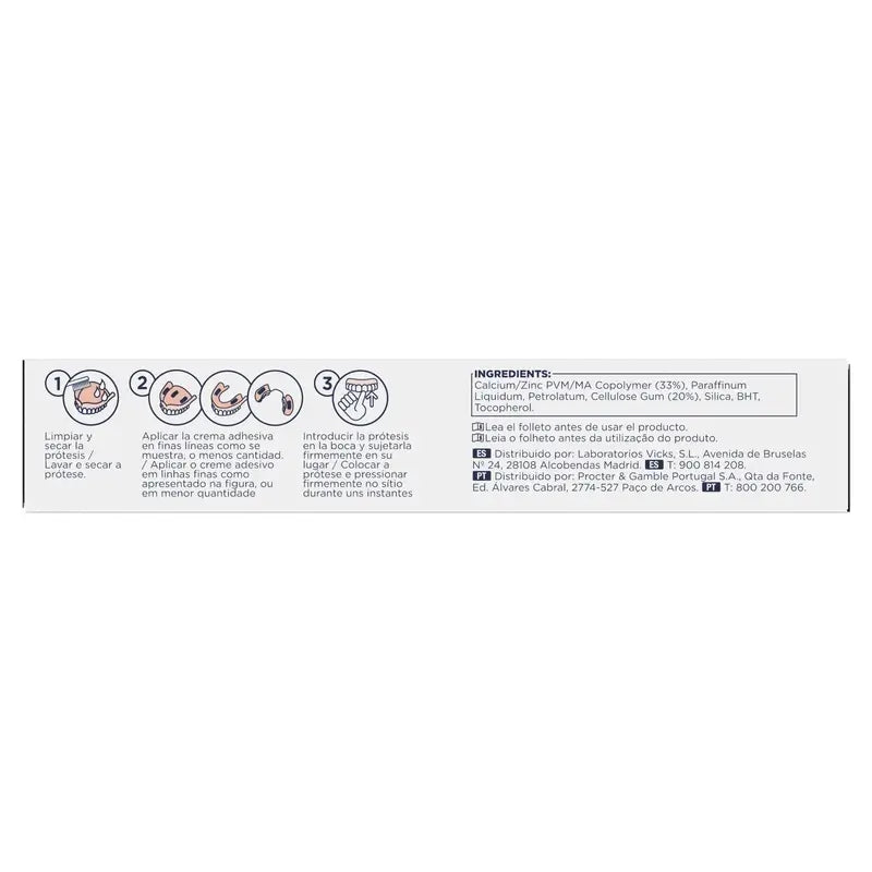 Kukident Quadruple Pro Complete Haftcreme für Zahnersatz, Neutral 4 x 70 Gr