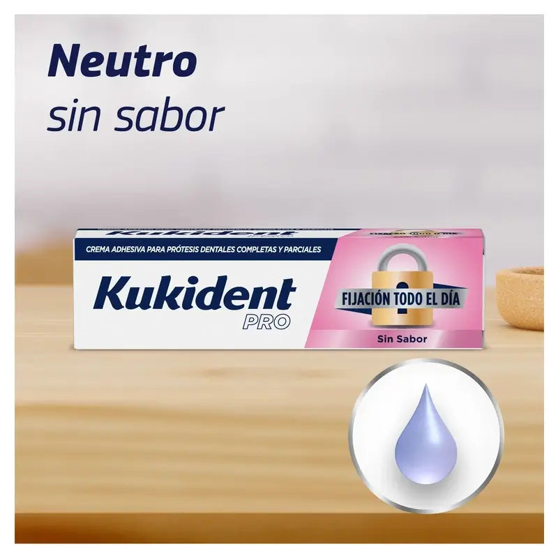 Kukident Quadruple Pro Complete Haftcreme für Zahnersatz, Neutral 4 x 70 Gr