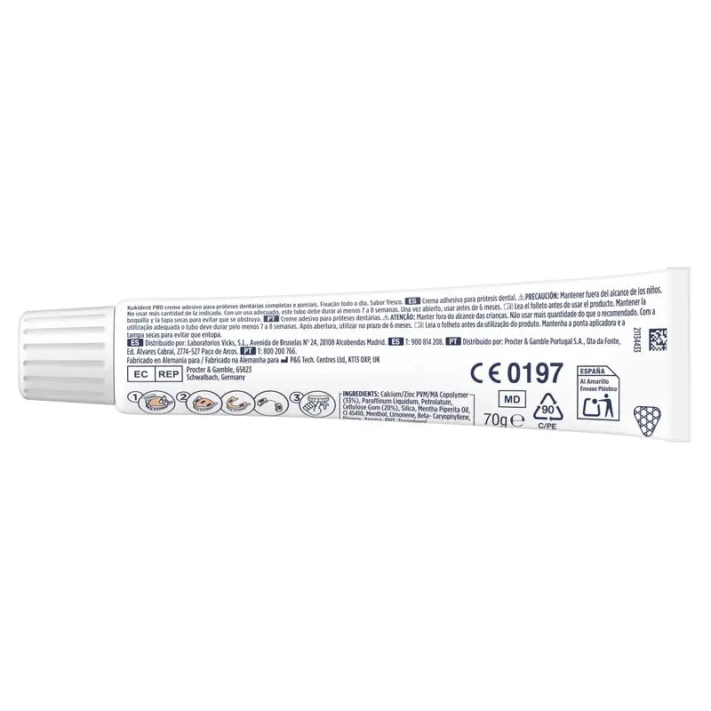 Kukident Pro Complete Klassische Geschmacksrichtung Zahnklebecreme 70 gr