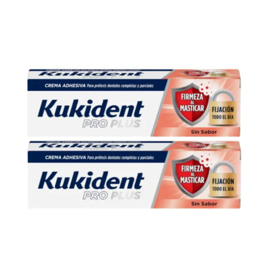 Kukident Pro Plus Kaugummi Festigkeit Unterstützung 40g + 40g