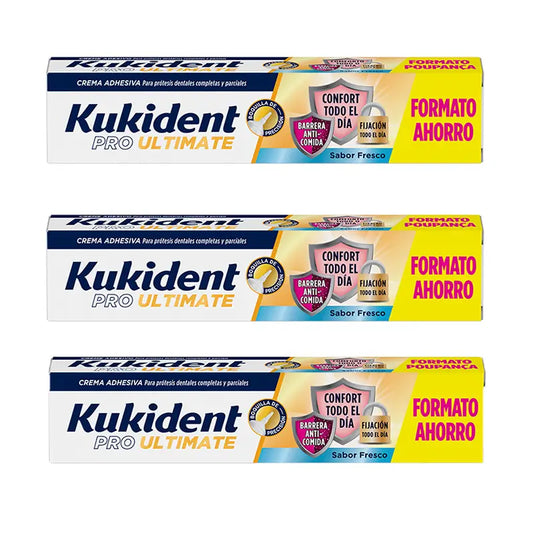 Kukident Triplo Pro Ultimativer Frischegeschmack, 3 X 57 Gr