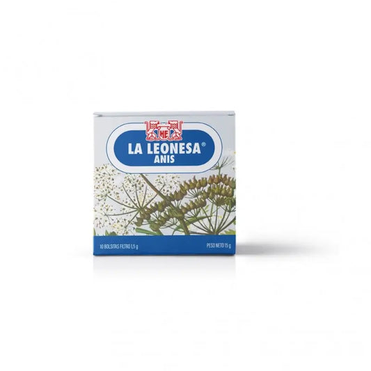 La Leonesa Anis, 10 pyramidenförmige Aufgüsse