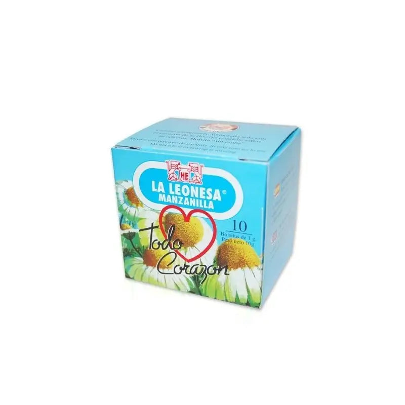 La Leonesa Manzanilla, 10 pyramidenförmige Aufgüsse