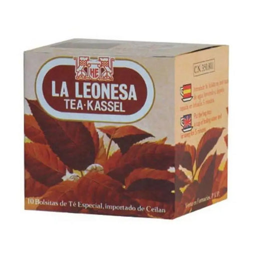 La Leonesa Schwarzer Tee Kassel, 10 pyramidenförmige Aufgüsse