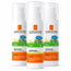 La Roche-Posay Anthelios Dermo-Pediatrics Baby Sonnenmilch SPF50+, Packung 3 x 50 ml