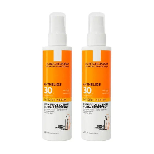 La Roche Posay Anthelios Unsichtbares Spray Spf 30, 2X200 Ml