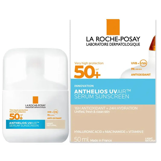 La Roche Posay Anthelios Uvair Sun Serum Spf50+ Getöntes Licht , 50 ml