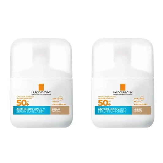 La Roche Posay Anthelios Uvair Sun Serum Spf50+ Getöntes Medium , 2X50 Ml