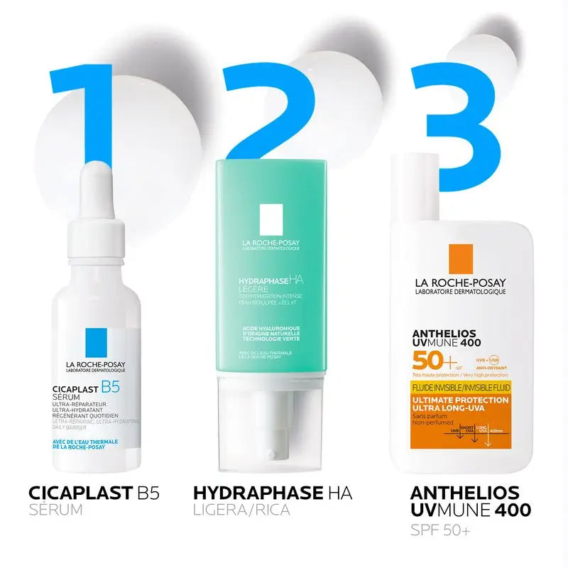 La Roche Posay Cicaplast B5 Serum, 10% Vitamin B5. Repariert und spendet Feuchtigkeit. Täglicher Schutz. , 30 ml