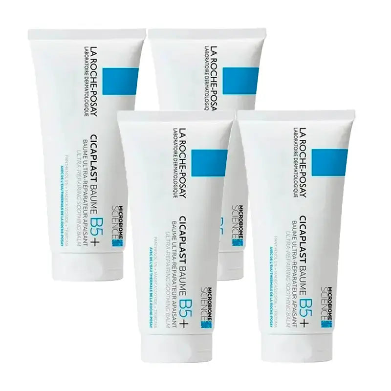 La Roche Posay Cicaplast Baume B5, Packung 4 x 100 ml
