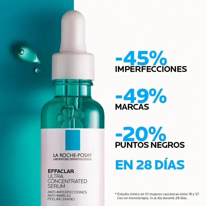 La Roche Posay Effaclar Serum Box 30 ml + Mela B3 Serum 10 ml + Hyalu B5 Augenserum 5 ml