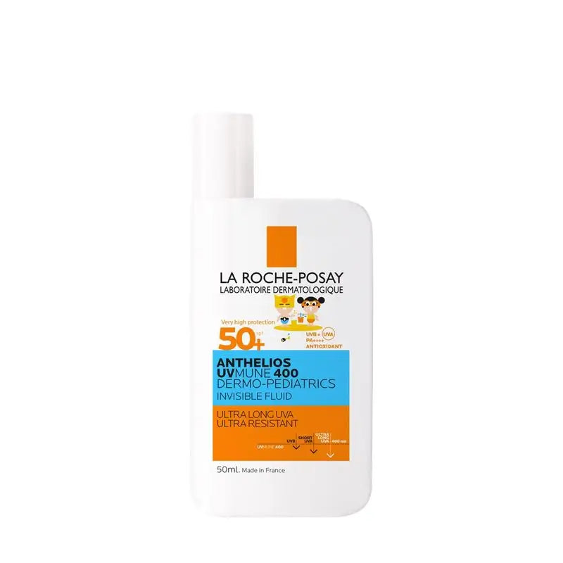 La Roche Posay Anthelios Uvmune 400 Dermopediatrics Invisible Fluid Spf50+, 50 ml