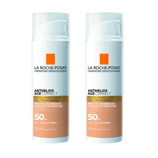 La Roche Posay Duplo Anthelios Age Correct Spf50 Farbe, 2 X 50 Ml