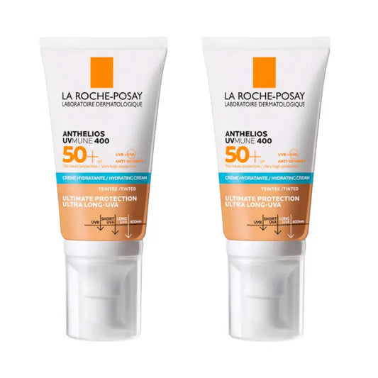 La Roche Posay Duplo Anthelios Farbe Creme Spf 50+ Empfindliche Haut, 2 X 50 Ml