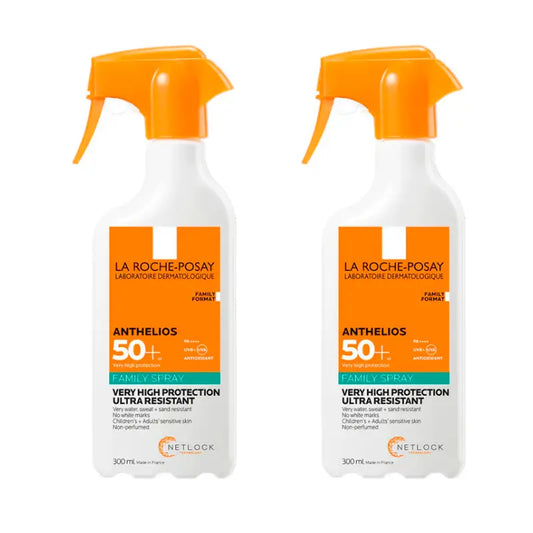 La Roche Posay Duplo Anthelios Familie Spray Spf 50+, 2X300 Ml