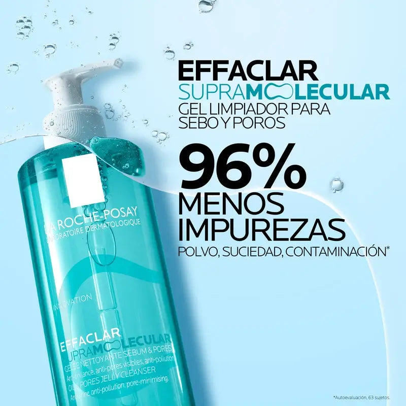 La Roche-Posay Effaclar Supramolekulares Reinigungsgel, 400 ml