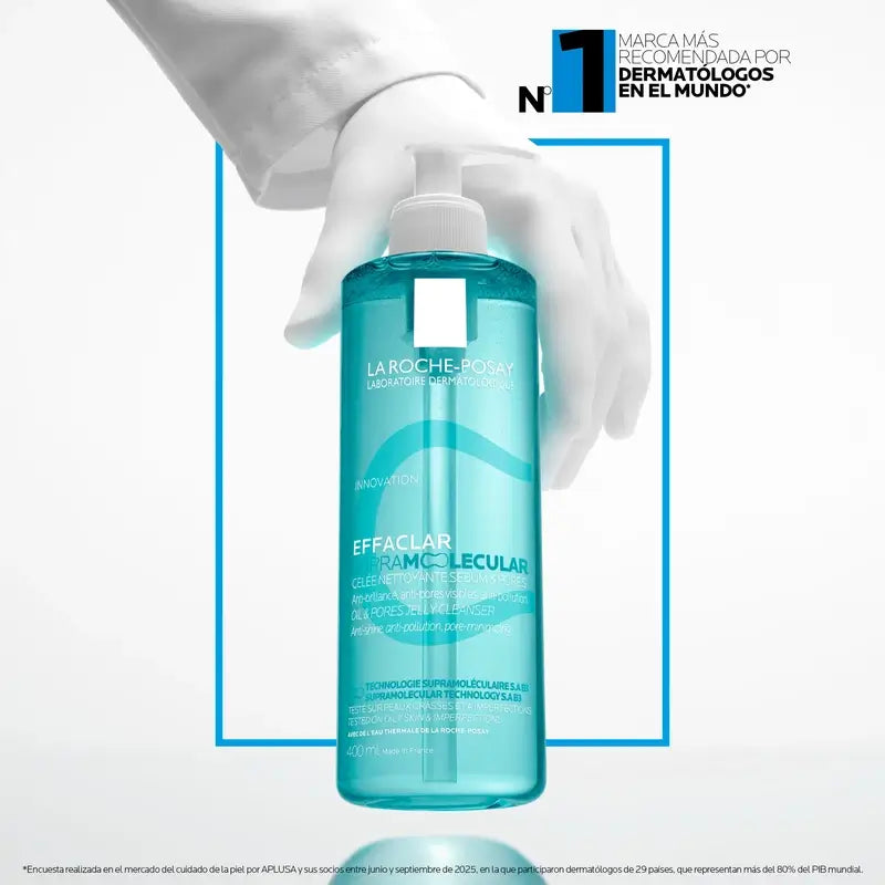 La Roche-Posay Effaclar Supramolekulares Reinigungsgel, 400 ml