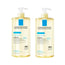 La Roche Posay Lipikar Oil Wash Ap+ Body Cleanser Anti-Irritation Für Atopische Haut , Packung 2 x 1000 ml