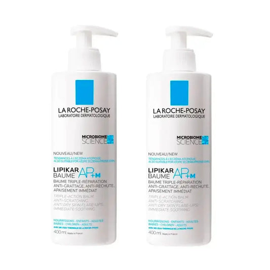 La Roche Posay Lipikar Baume Ap+M Packung 2 x 400 ml