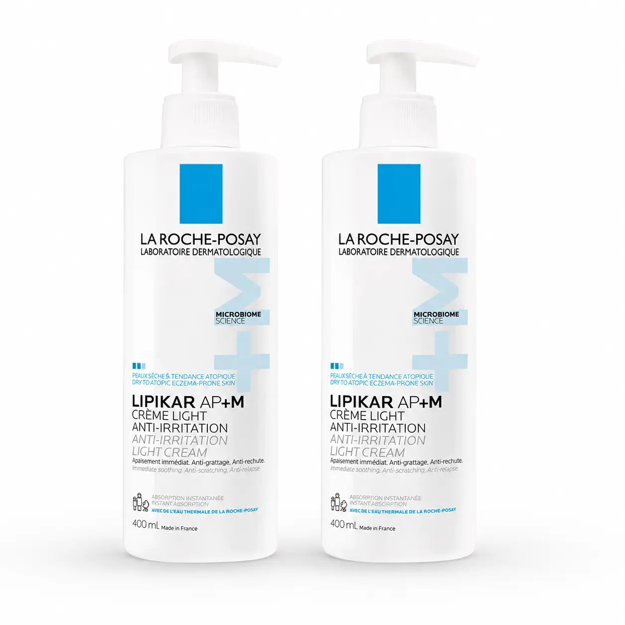 La Roche Posay Lipikar Baume Ap+M Packung 2 x 400 ml