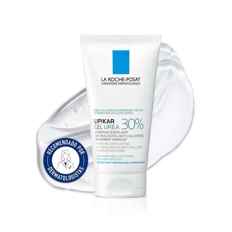 La Roche Posay Lipikar Urea Gel 30% - Feuchtigkeitsspendendes Gel mit Urea , 50 ml